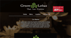 Desktop Screenshot of greenlotusthai.com